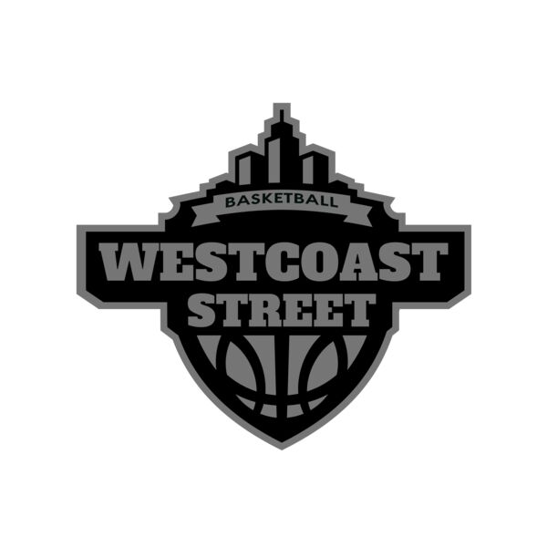 Westcoast Street Basketball League logo template Miniaturansicht