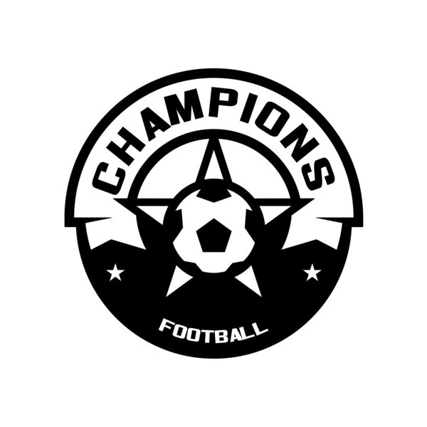 Champions Football logo template Miniaturansicht