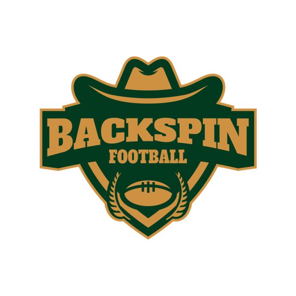 Backspin Football logo template Miniaturansicht