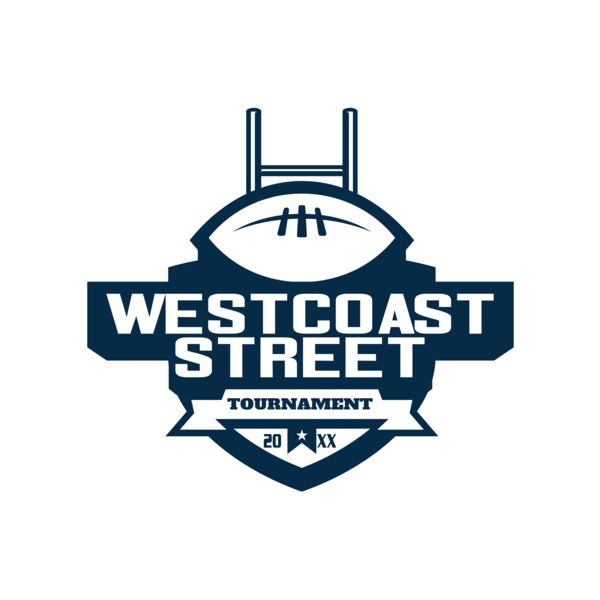 West Coast Street Tournament logo template Miniaturansicht