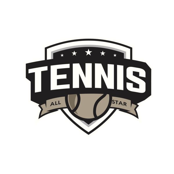 Tennis All star logo 01 Miniaturansicht