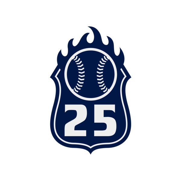 Baseball Number Logo 01 Miniaturansicht