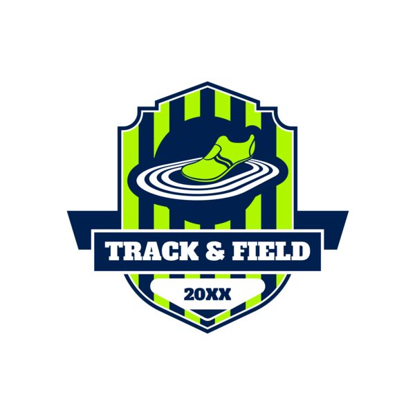 Track and Field Team Logo 02 Miniaturansicht