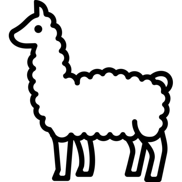 Lllama   Clipart 1 Miniaturansicht
