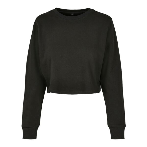 Ladies Terry Cropped Crew Sweatshirt | Build Your Brand Miniaturansicht