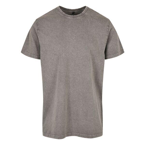 Acid Washed Round Neck Tee T-Shirt | Build Your Brand Miniaturansicht