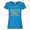 Original-T Lady-Fit T-Shirt | Fruit of the Loom Miniaturansicht