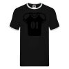 Ringer Tee T-Shirt | Fruit of the Loom Miniaturansicht