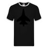 Ringer Tee T-Shirt | Fruit of the Loom Miniaturansicht