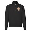 Premium Zip Neck Raglan Sweatshirt | Fruit of the Loom Miniaturansicht