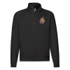 Premium Zip Neck Raglan Sweatshirt | Fruit of the Loom Miniaturansicht