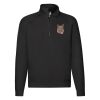 Premium Zip Neck Raglan Sweatshirt | Fruit of the Loom Miniaturansicht