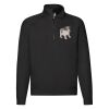 Premium Zip Neck Raglan Sweatshirt | Fruit of the Loom Miniaturansicht